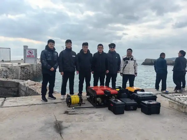 凝渊 M100 水下机器人海试圆满成功，海目云海洋科技再添硬核利器