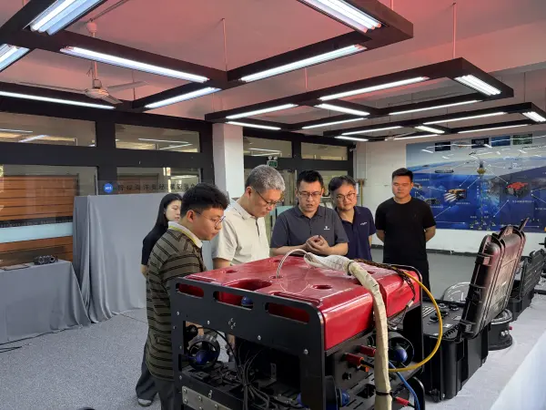 广东至远海洋科技有限公司莅临我司参观交流，共探海洋装备发展新机遇